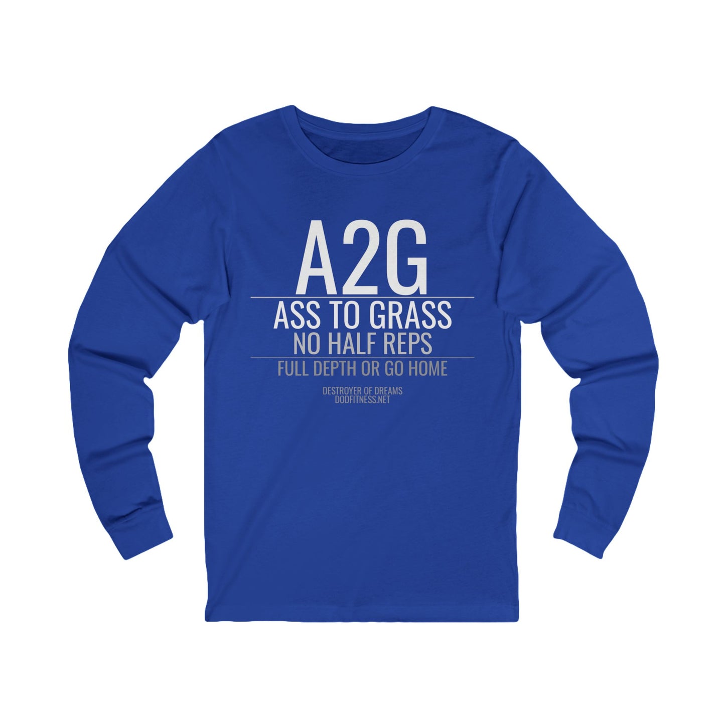 DoD Fitness - A2G - No Half Reps LS