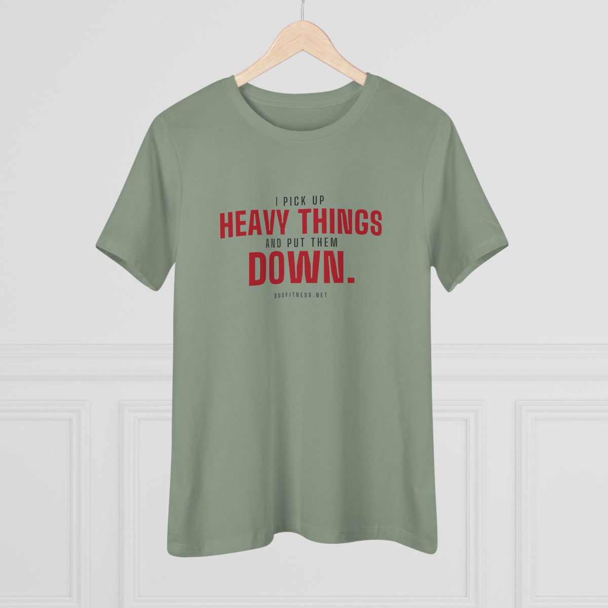 DoD Fitness - Heavy Things Women's Tee