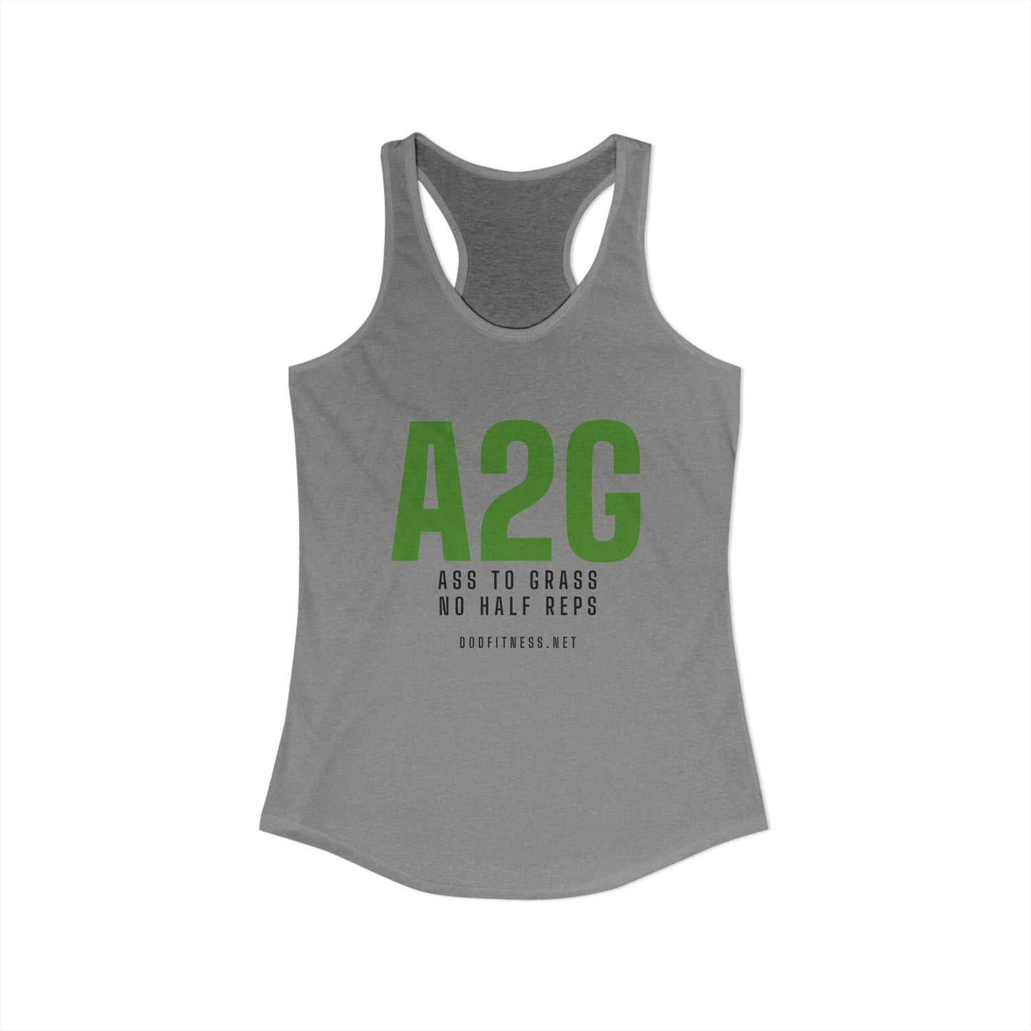 DoD Fitness - A2G - No Half Reps Women's Tank