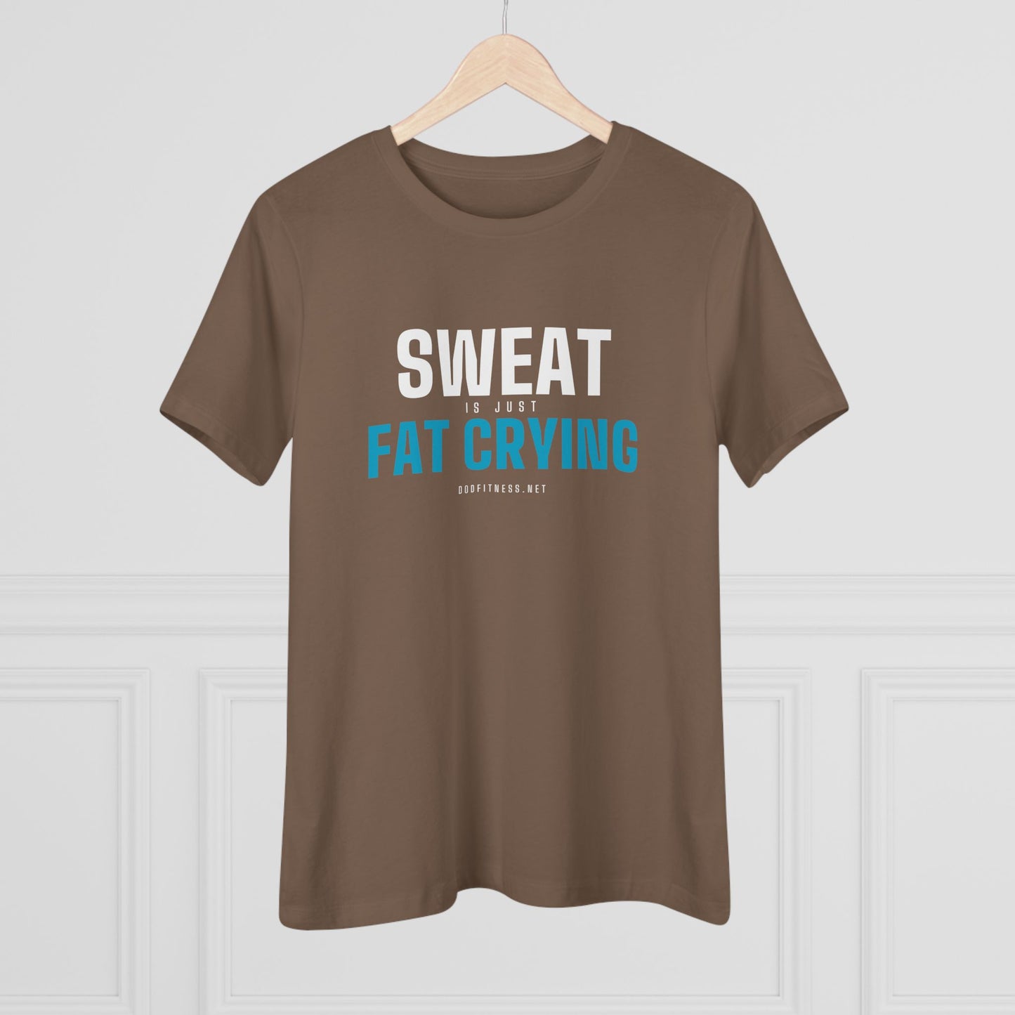 DoD Fitness - Fat Crying Frown Women's Tee