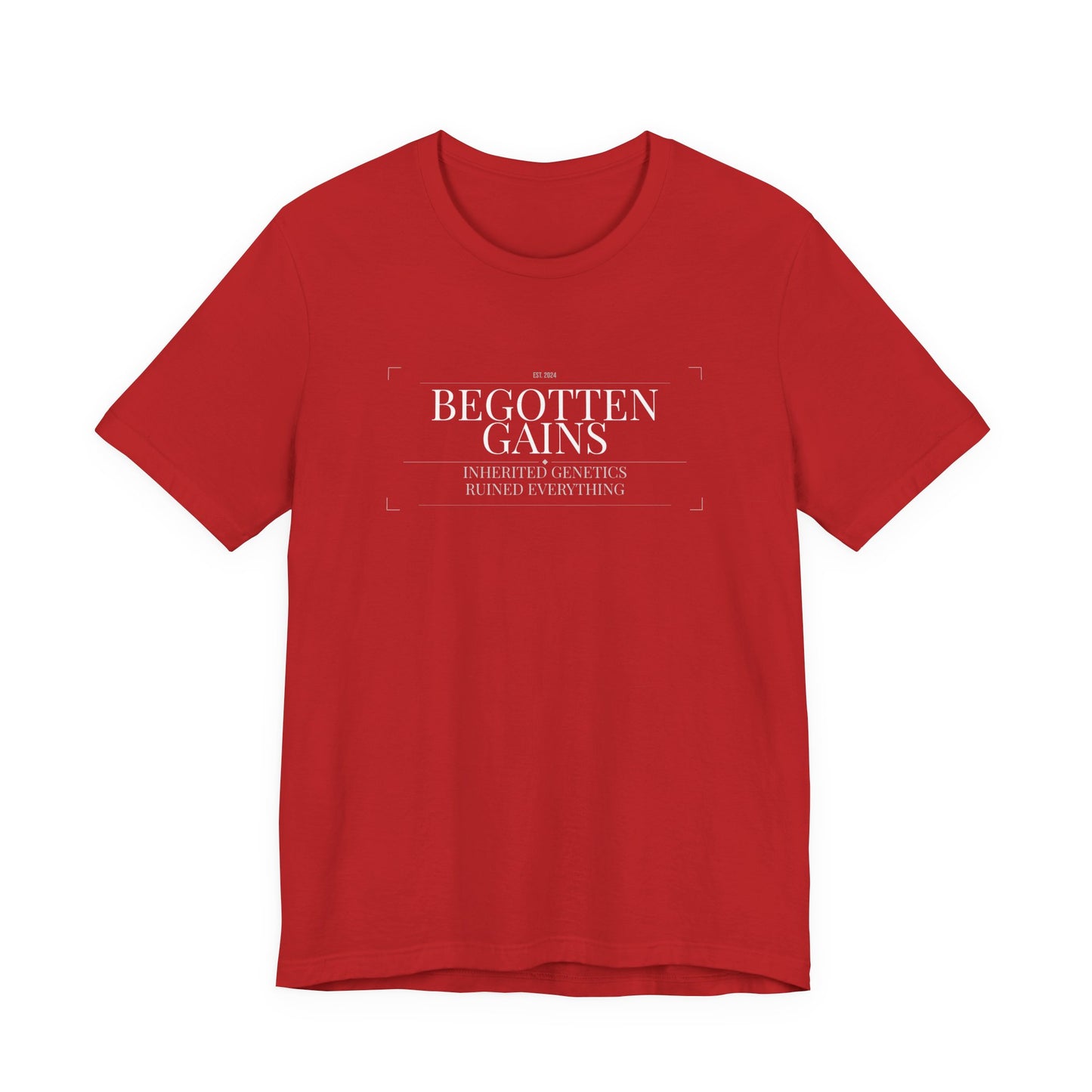 Begotten Gains - Iron Devotion men's tee - funny gym shirt by DoD Fitness
