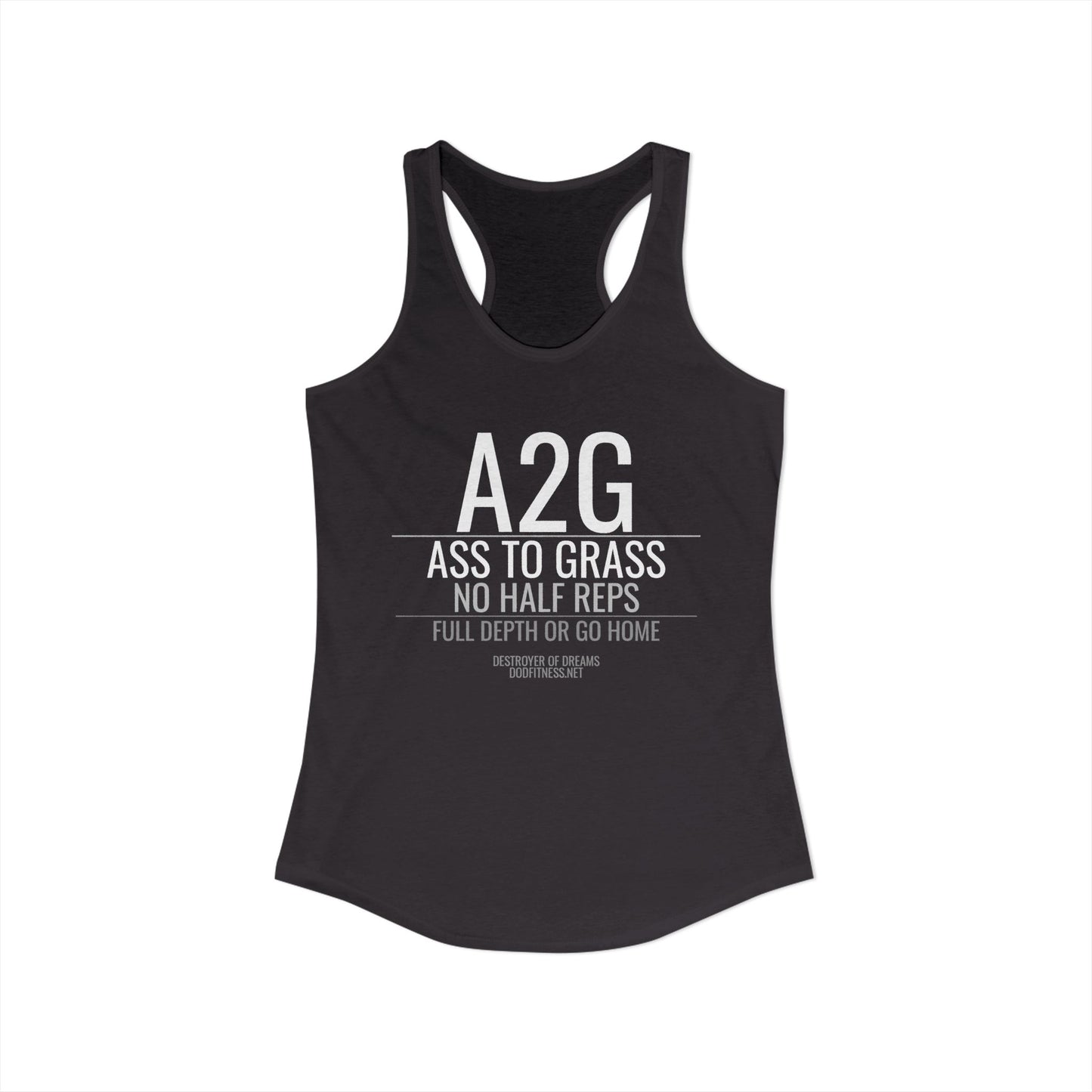 DoD Fitness - A2G - No Half Reps Women's Tank