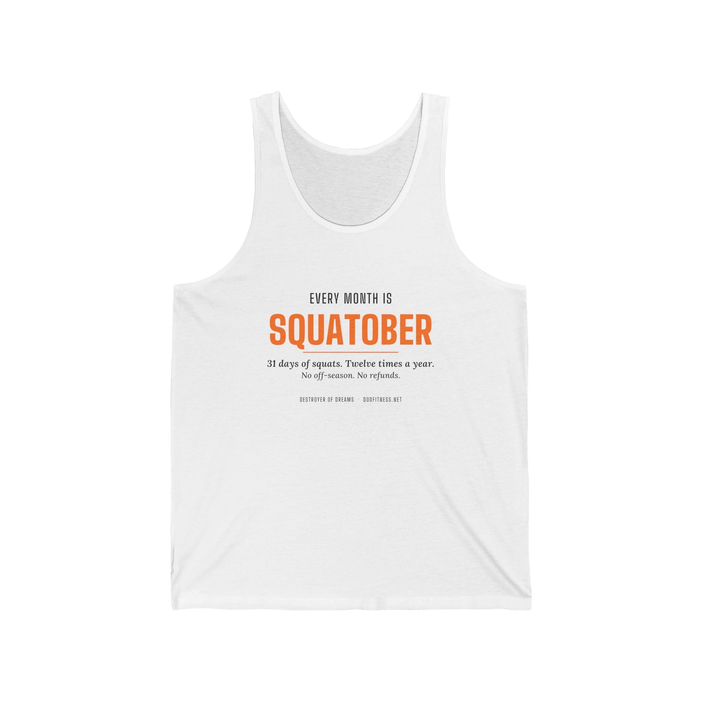 DoD Fitness - Squatober Men's Tank