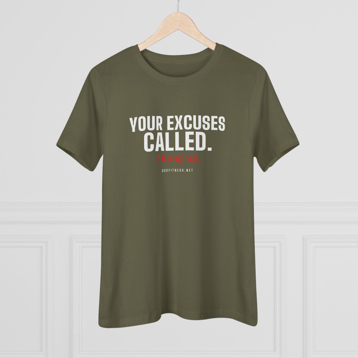DoD Fitness - Excuses Called Women's Tee