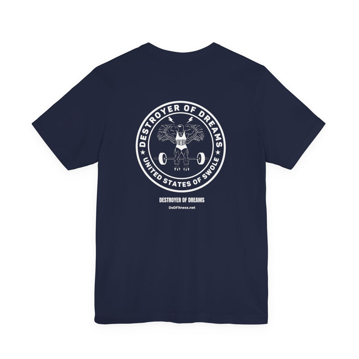 Big Weights men's tee - funny gym shirt by DoD Fitness