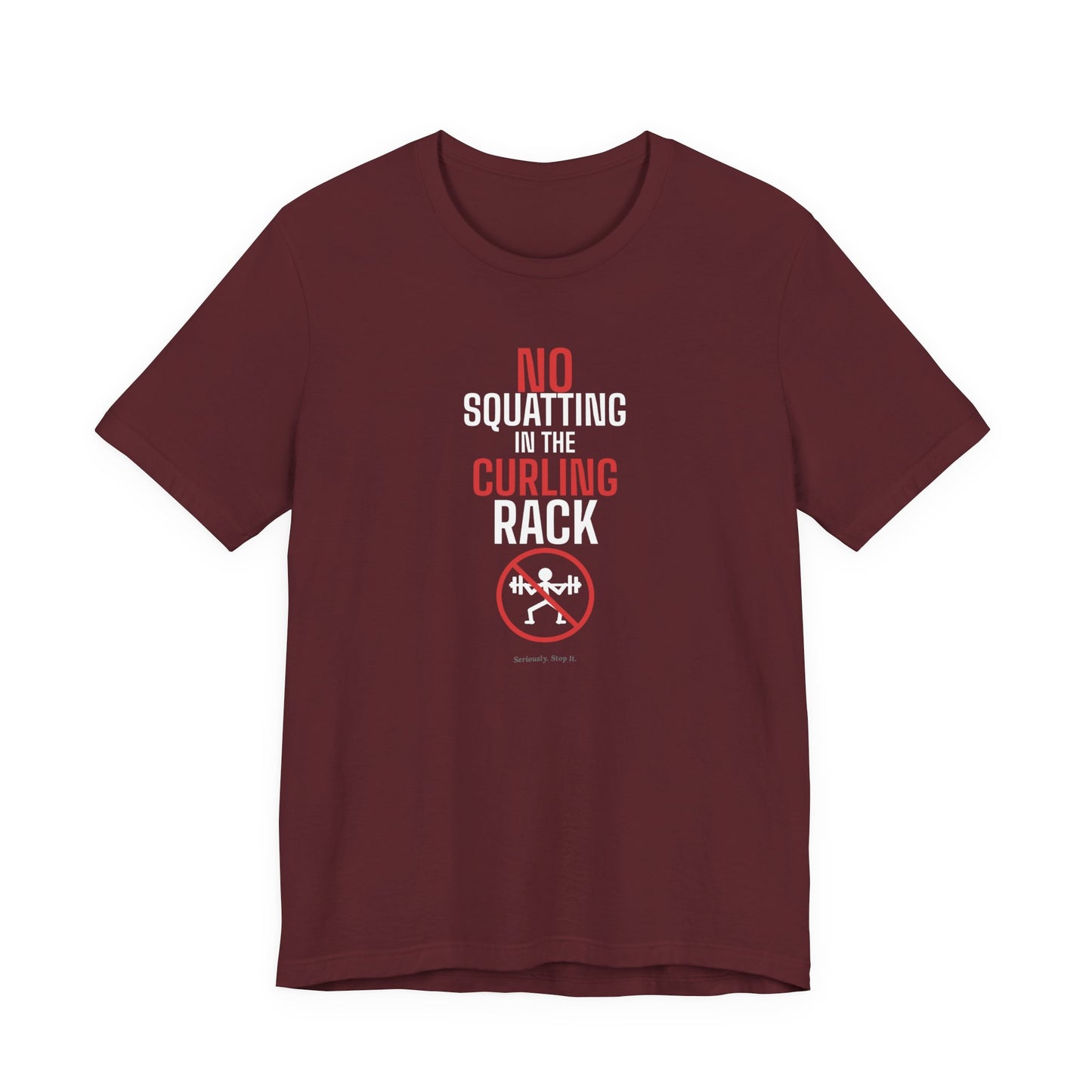 DoD Fitness - Curling Rack Tee