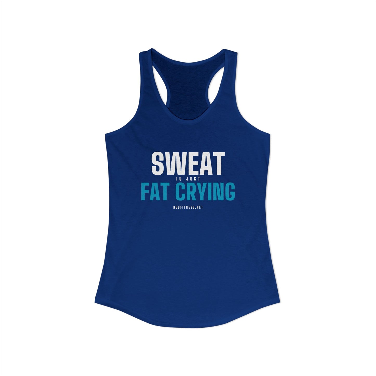 DoD Fitness - Fat Crying Frown Women's Tank