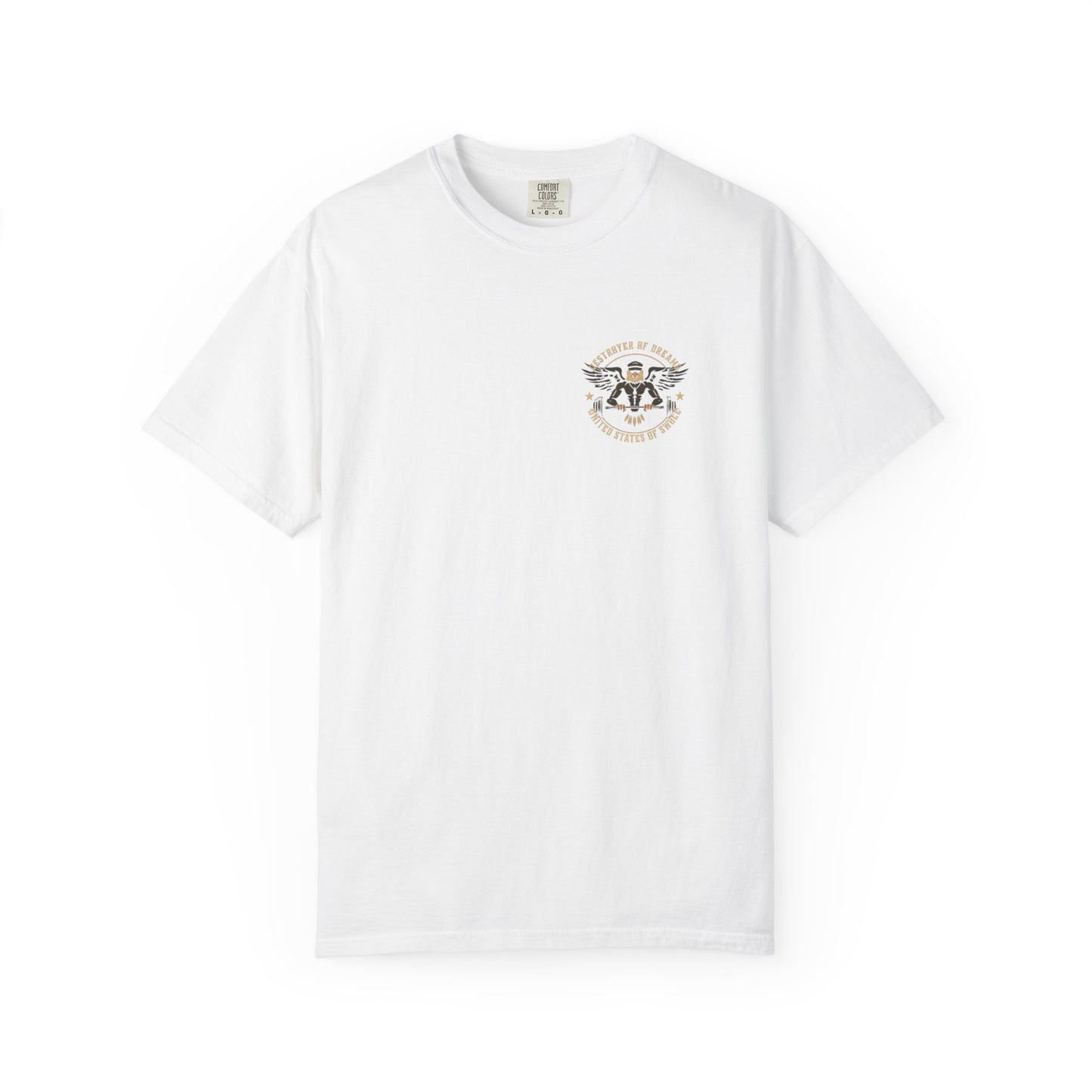 United We Serve - Military men's tee in White - funny gym shirt by DoD Fitness