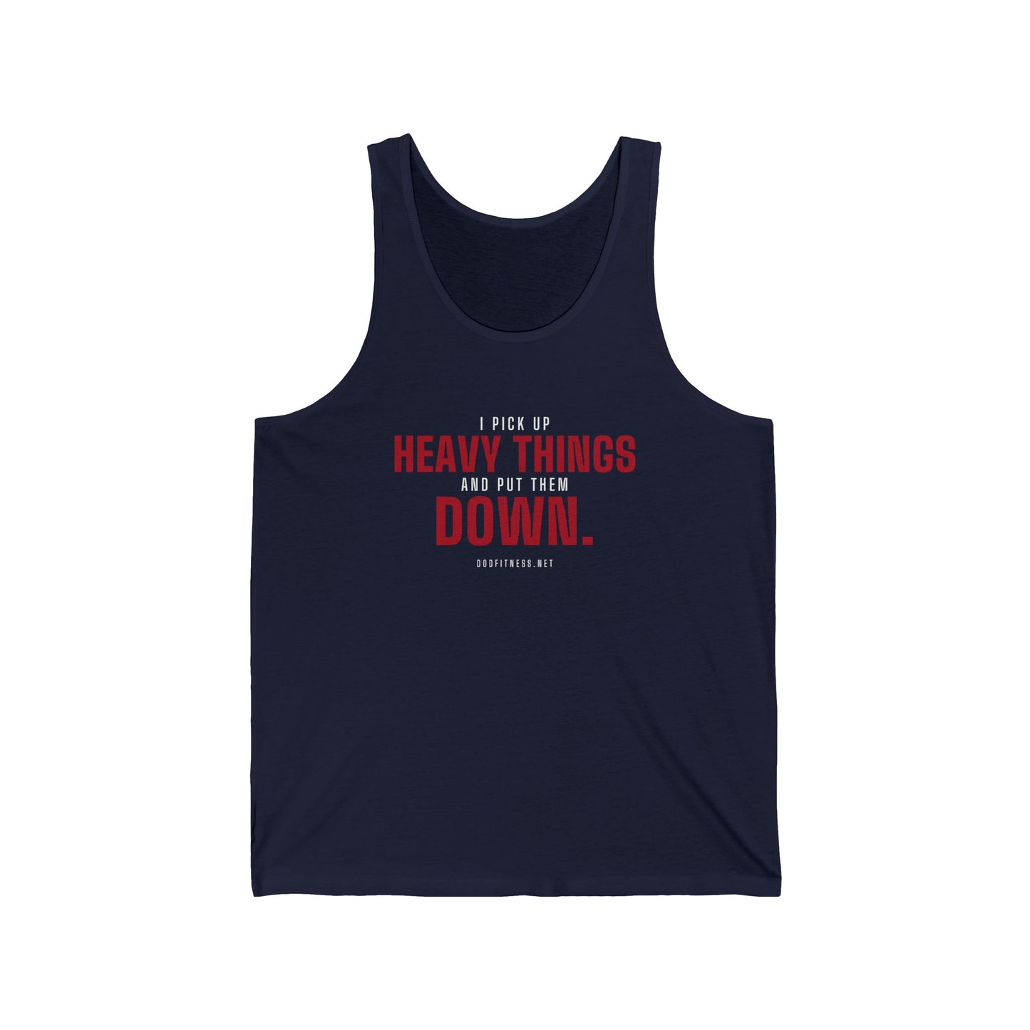 DoD Fitness - Heavy Things Men's Tank