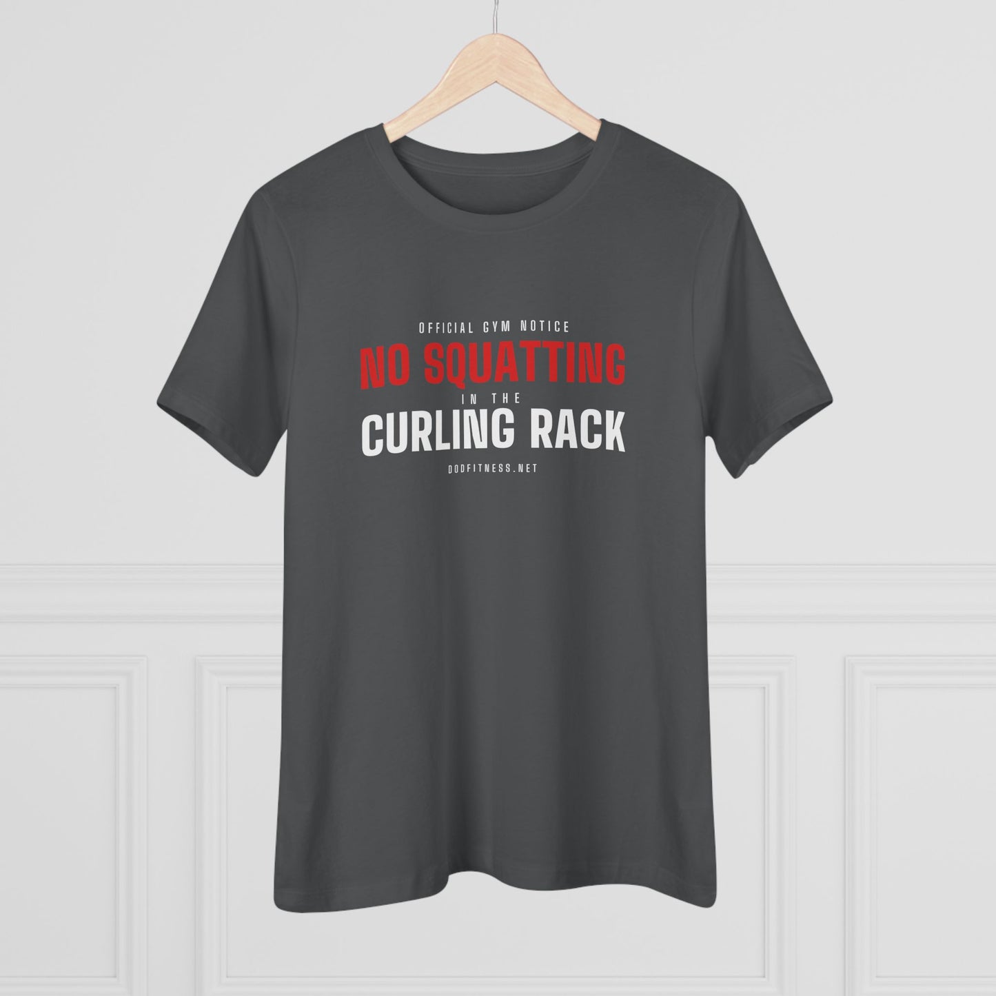 DoD Fitness - Curling Rack Women's Tee