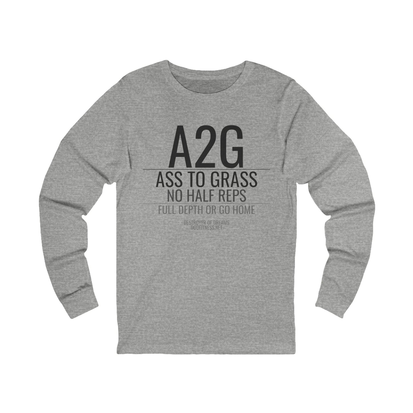 DoD Fitness - A2G - No Half Reps LS