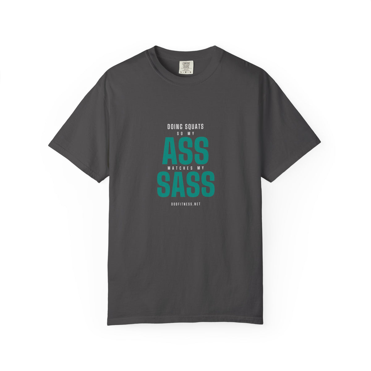 Ass Sass men's tee - funny gym shirt by DoD Fitness