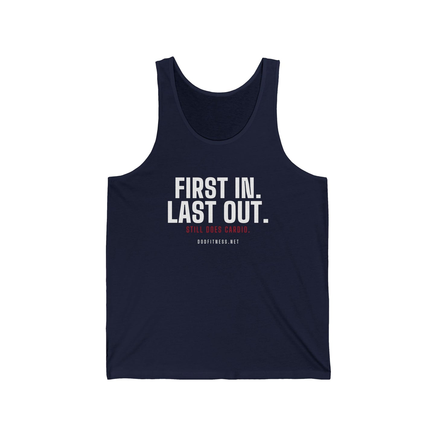 DoD Fitness - First In Last Out Men's Tank