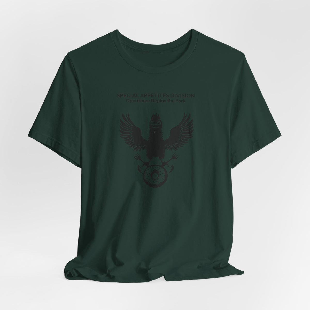 MEAL Team 6 - Deploy the Fork men's tee - funny gym shirt by DoD Fitness