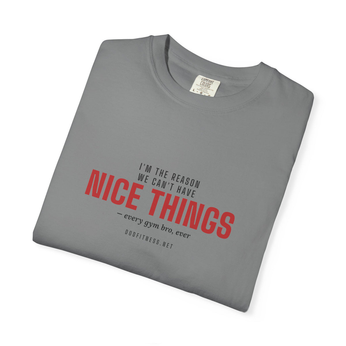 DoD Fitness - Nice Things Men's Tee