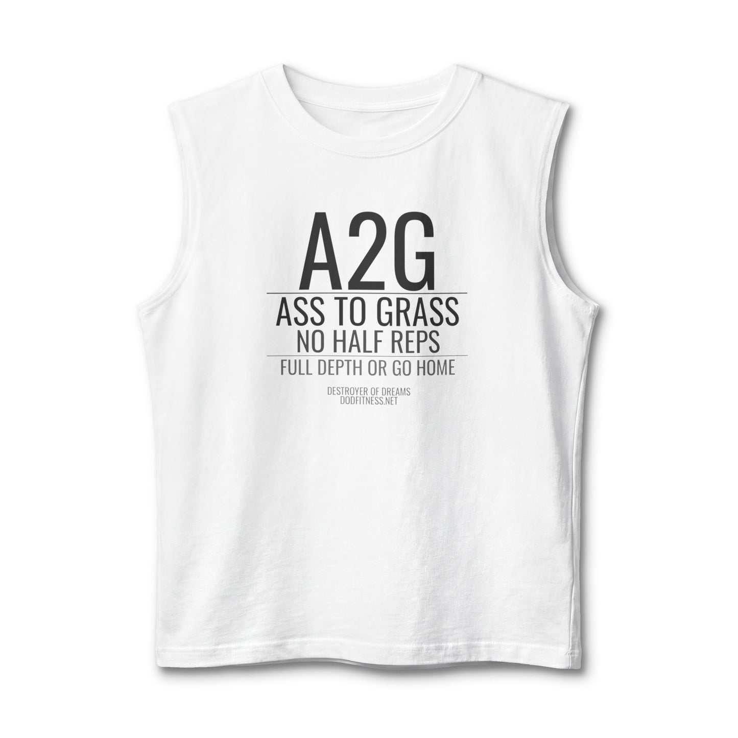 DoD Fitness - A2G - No Half Reps Stringer Tank
