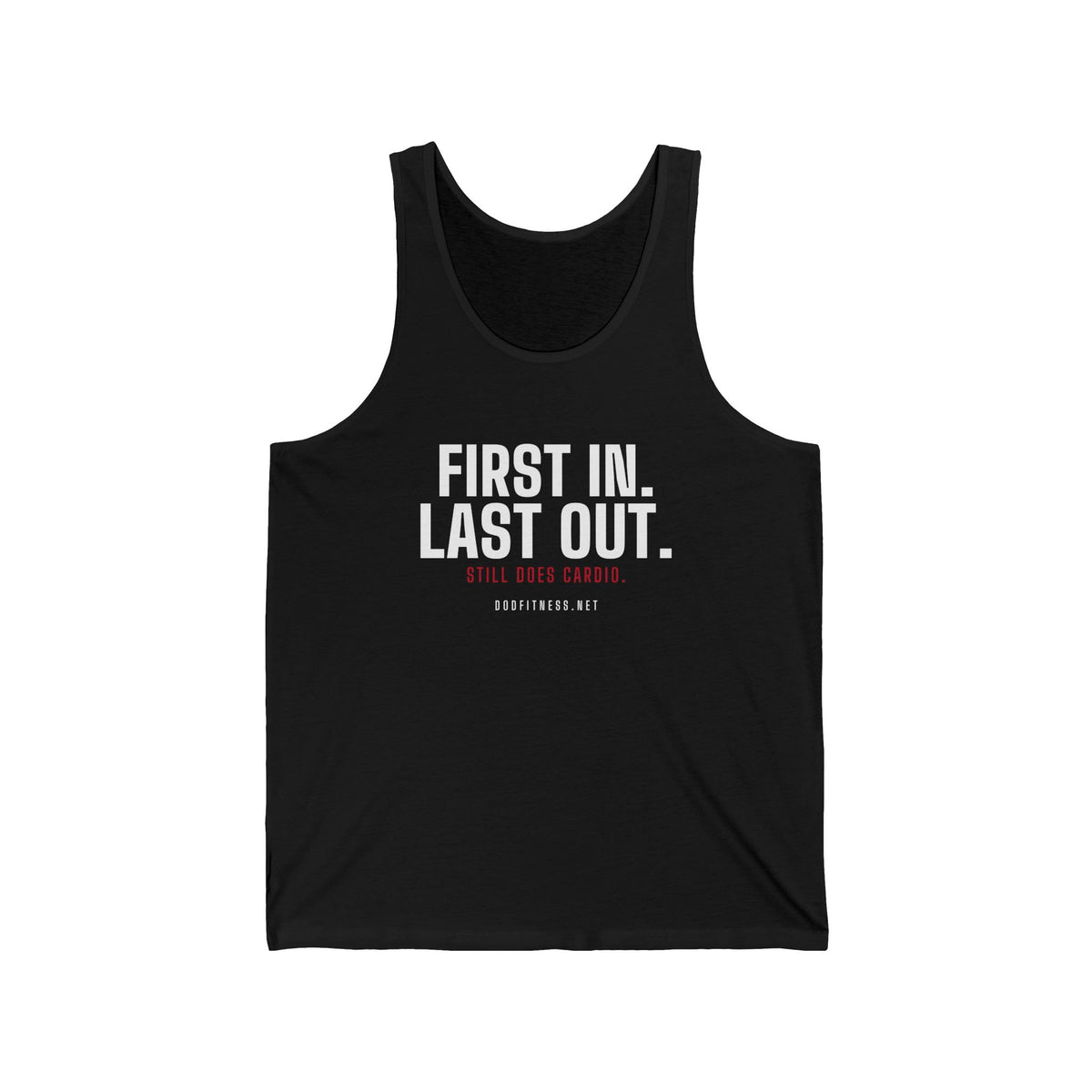 DoD Fitness - First In Last Out Men's Tank