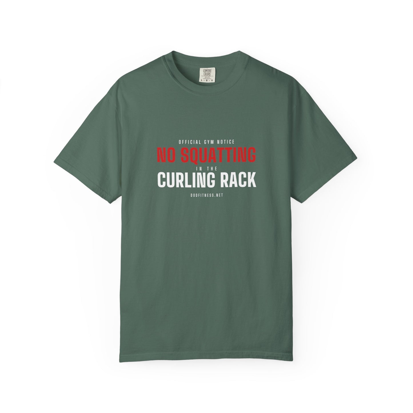 DoD Fitness - Curling Rack Men's Tee