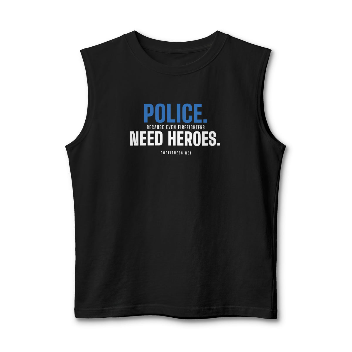 DoD Fitness - Police Need Heroes Stringer Tank