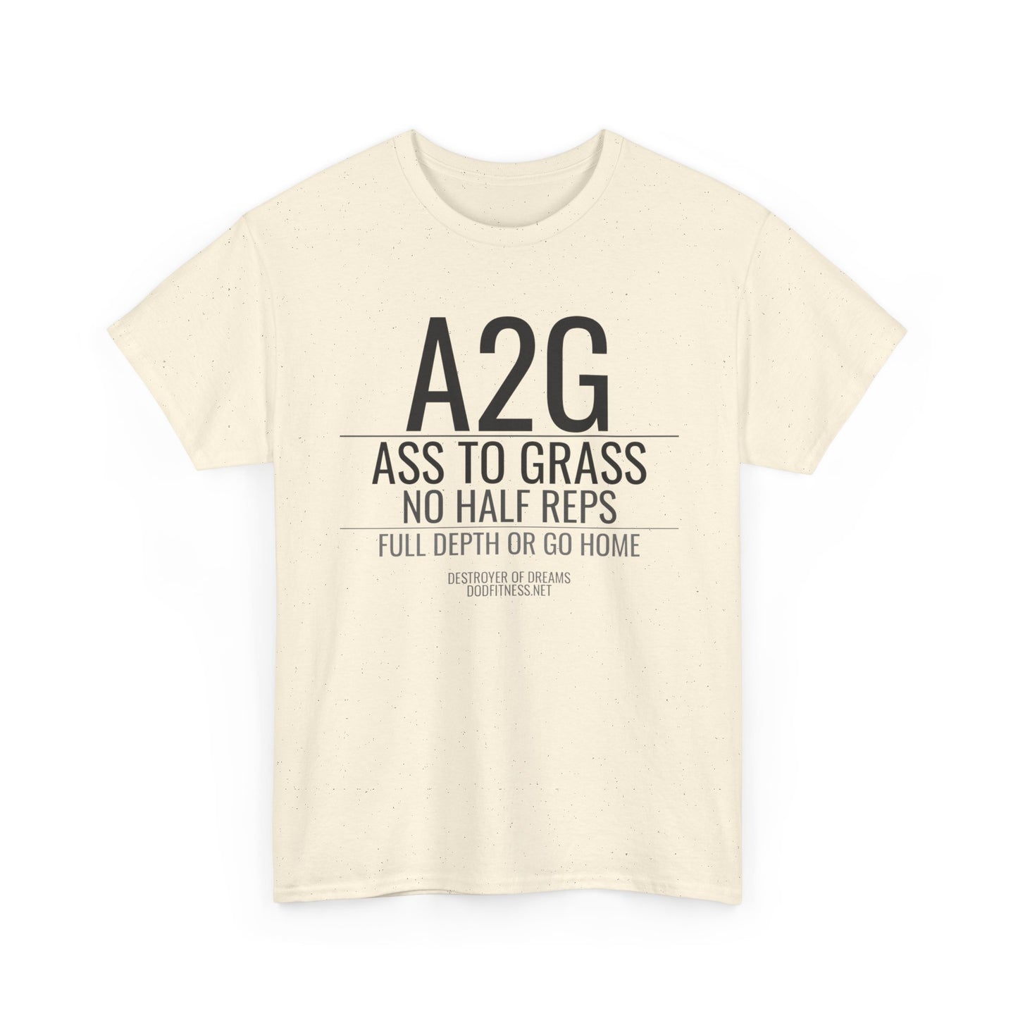 DoD Fitness - A2G - No Half Reps Women's Tee