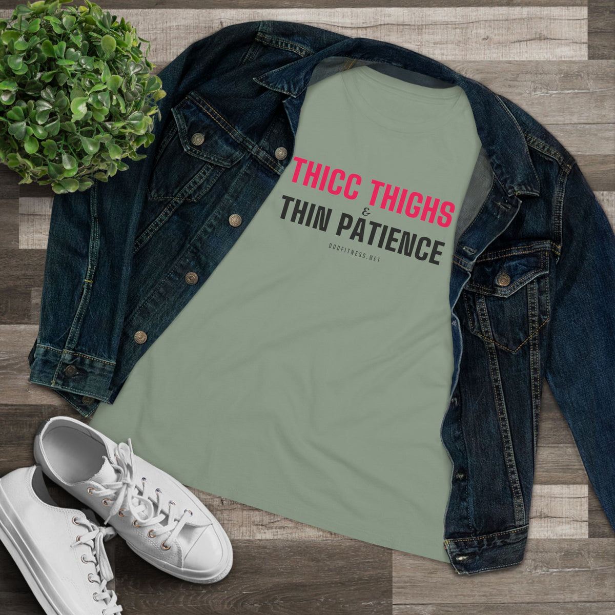 DoD Fitness - Thicc Thighs Women's Tee