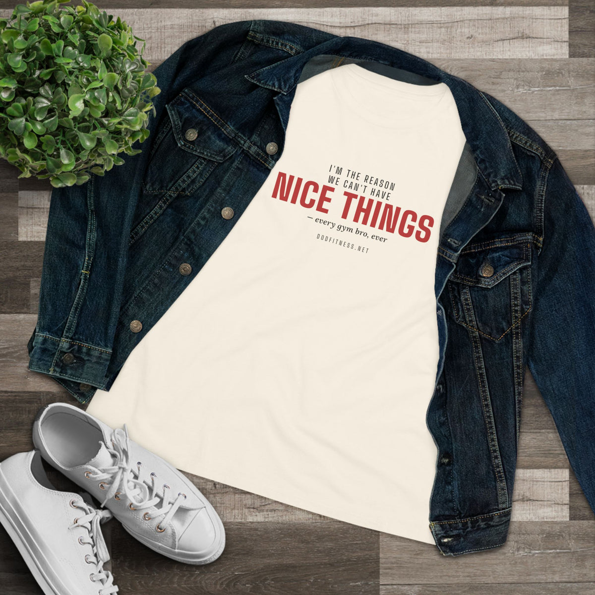 DoD Fitness - Nice Things Women's Tee