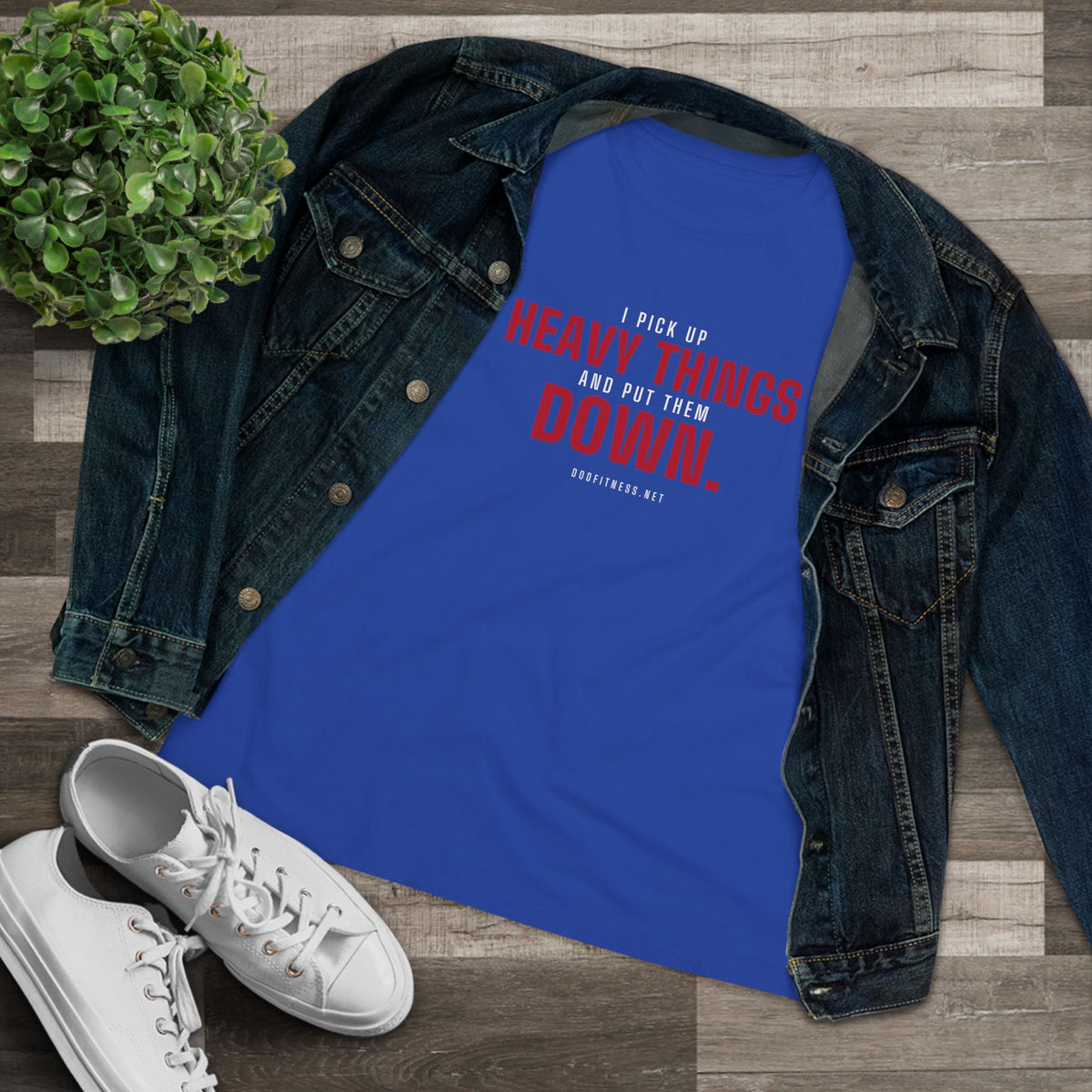 DoD Fitness - Heavy Things Women's Tee