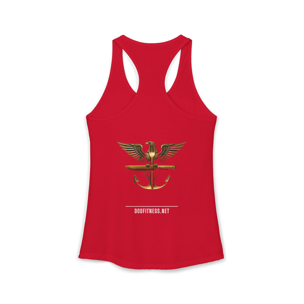 MEAL Team 6 - Operation: Cheat Day women's racerback tank - funny gym tank by DoD Fitness