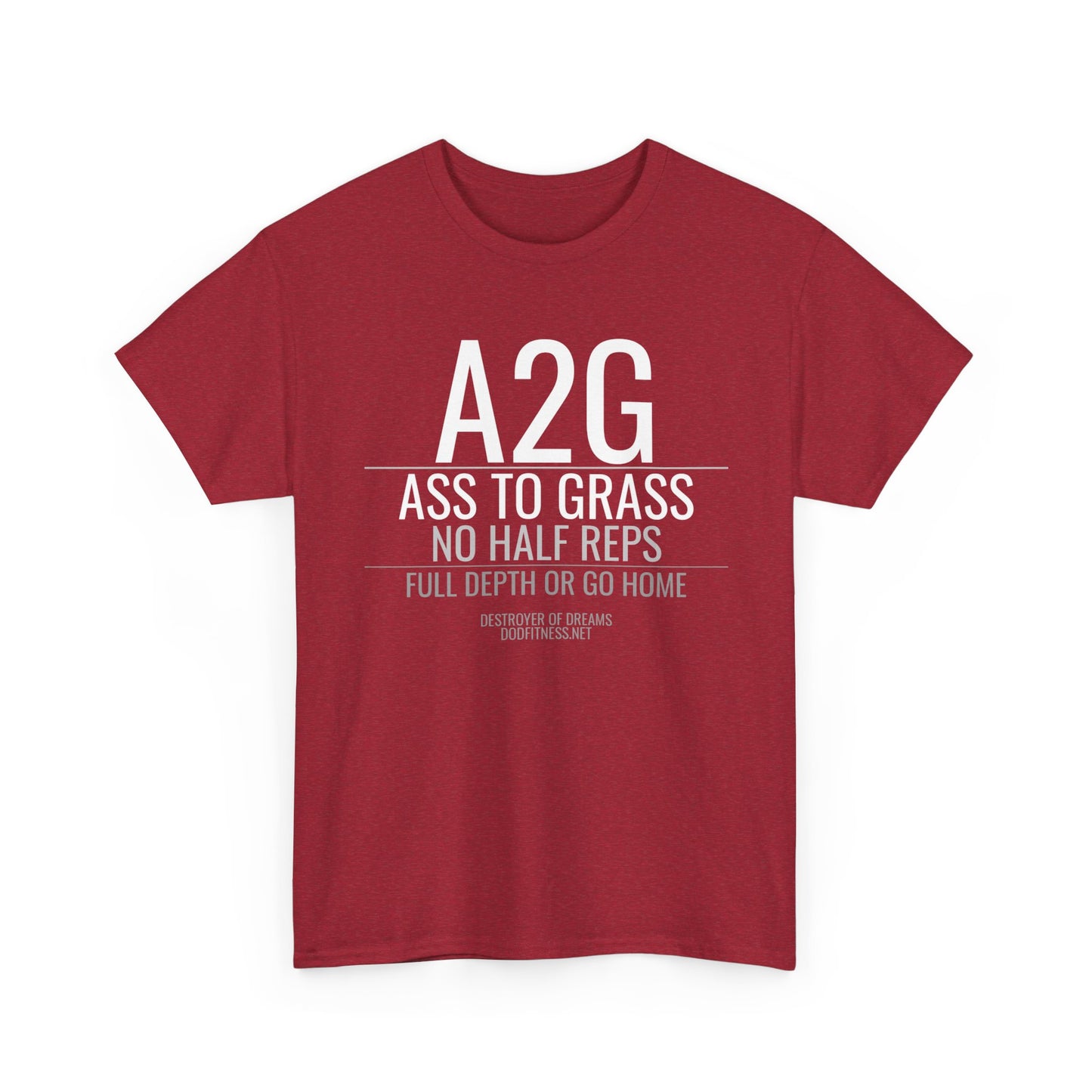 DoD Fitness - A2G - No Half Reps Women's Tee