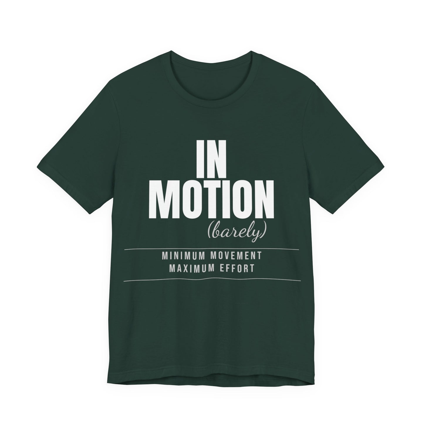 DoD Fitness - In Motion - Barely Moving Men's Tee