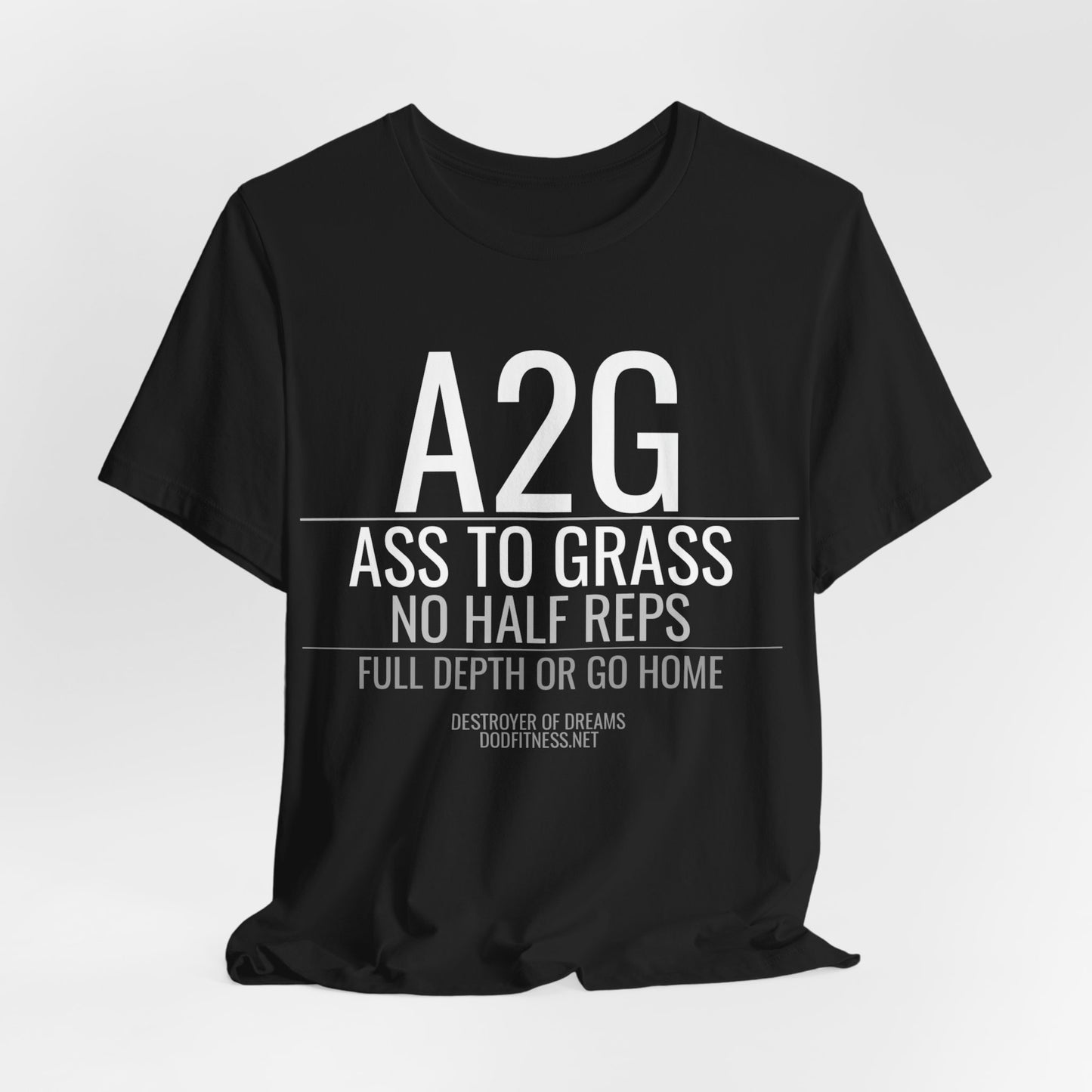DoD Fitness - A2G - No Half Reps Men's Tee