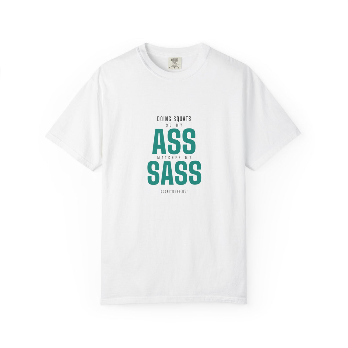 Ass Sass men's tee - funny gym shirt by DoD Fitness