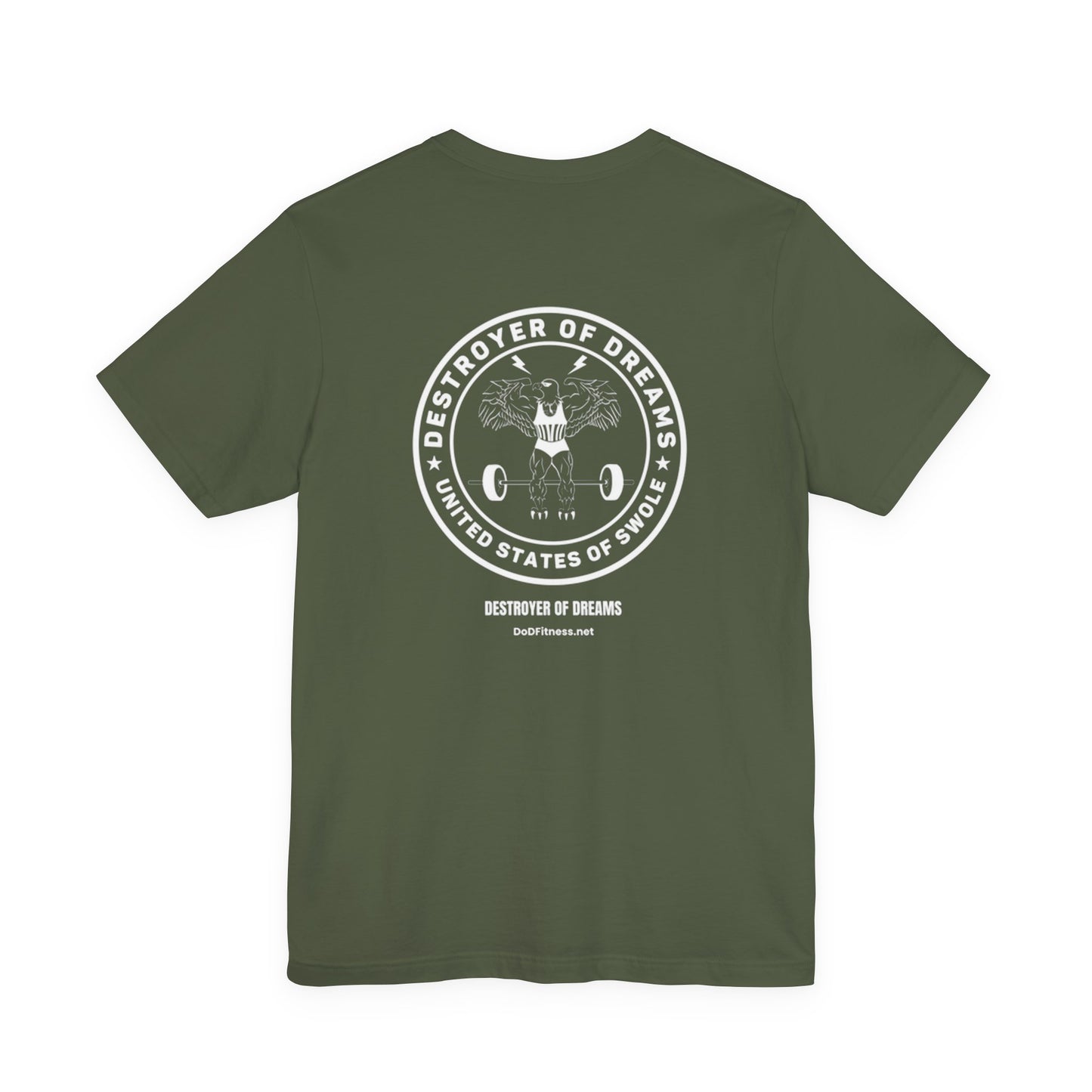 Big Weights men's tee - funny gym shirt by DoD Fitness