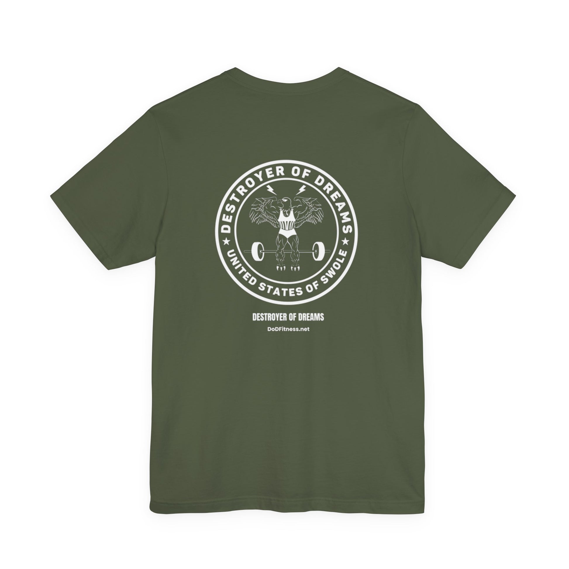 Big Weights men's tee - funny gym shirt by DoD Fitness