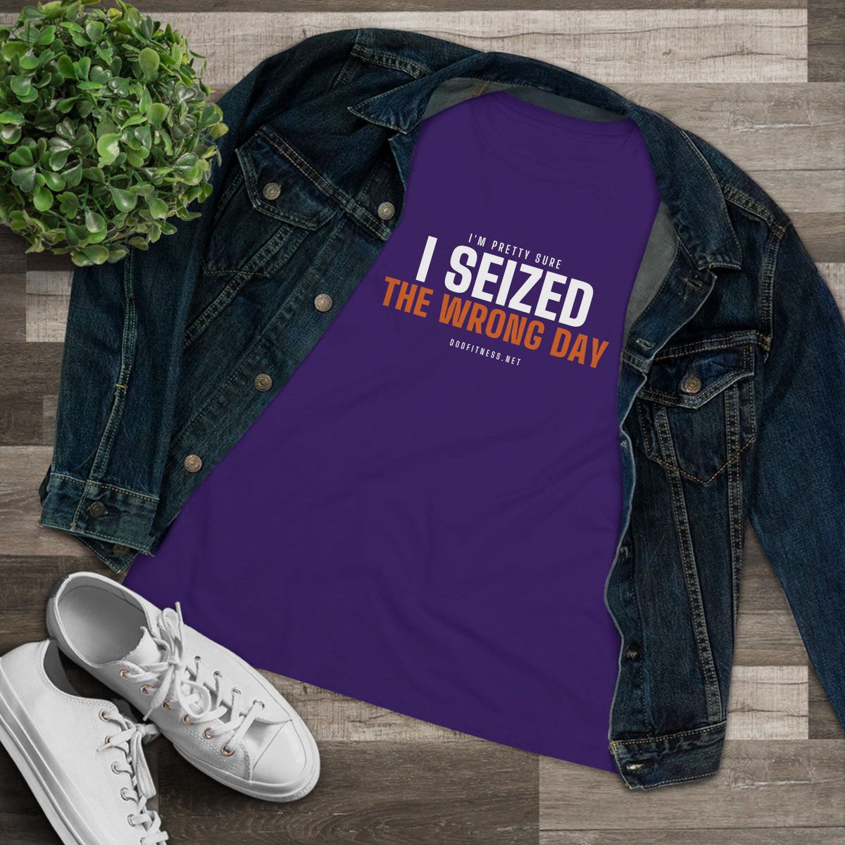 DoD Fitness - Seized Wrong Day Women's Tee