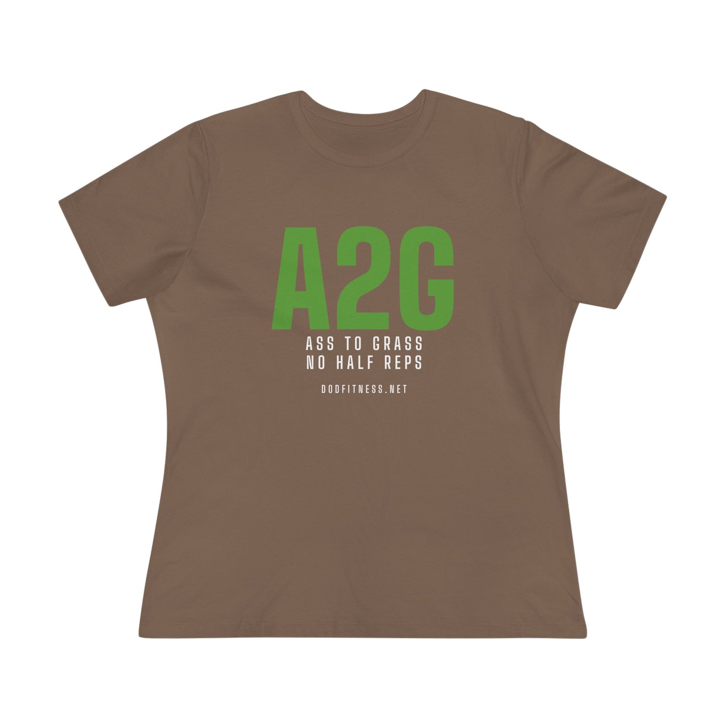 DoD Fitness - A2G - No Half Reps Women's Tee
