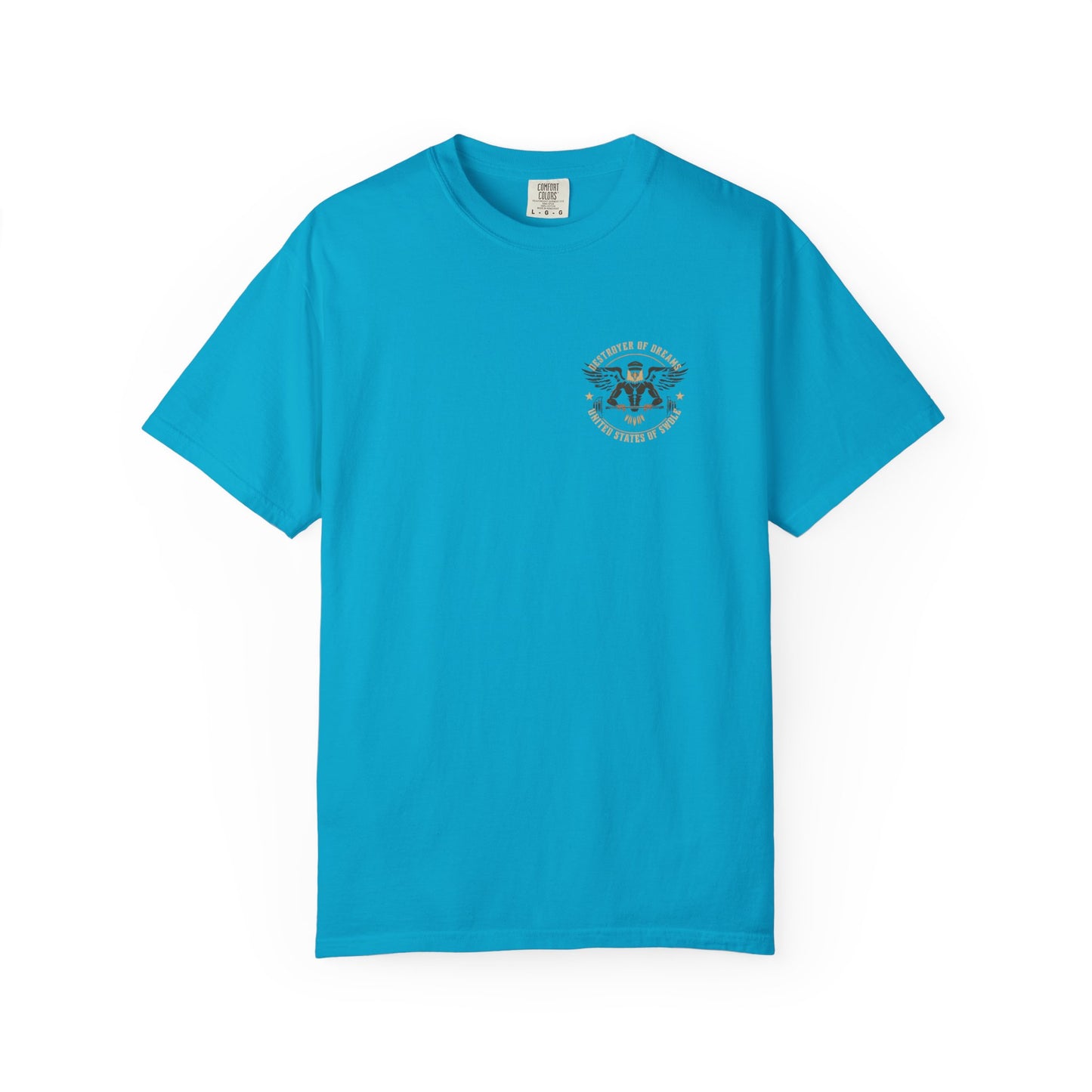 United We Serve - Military men's tee in Sapphire - funny gym shirt by DoD Fitness