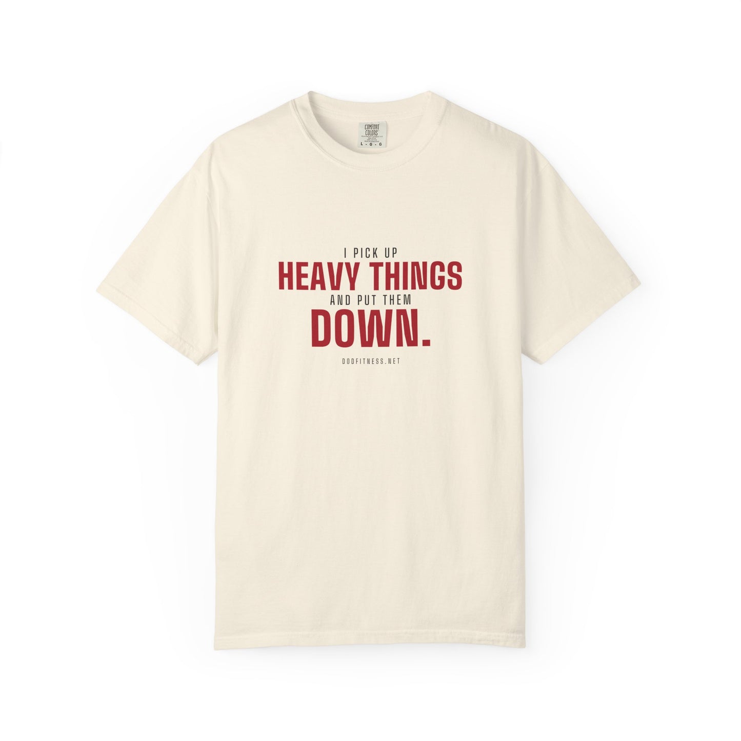 DoD Fitness - Heavy Things Men's Tee