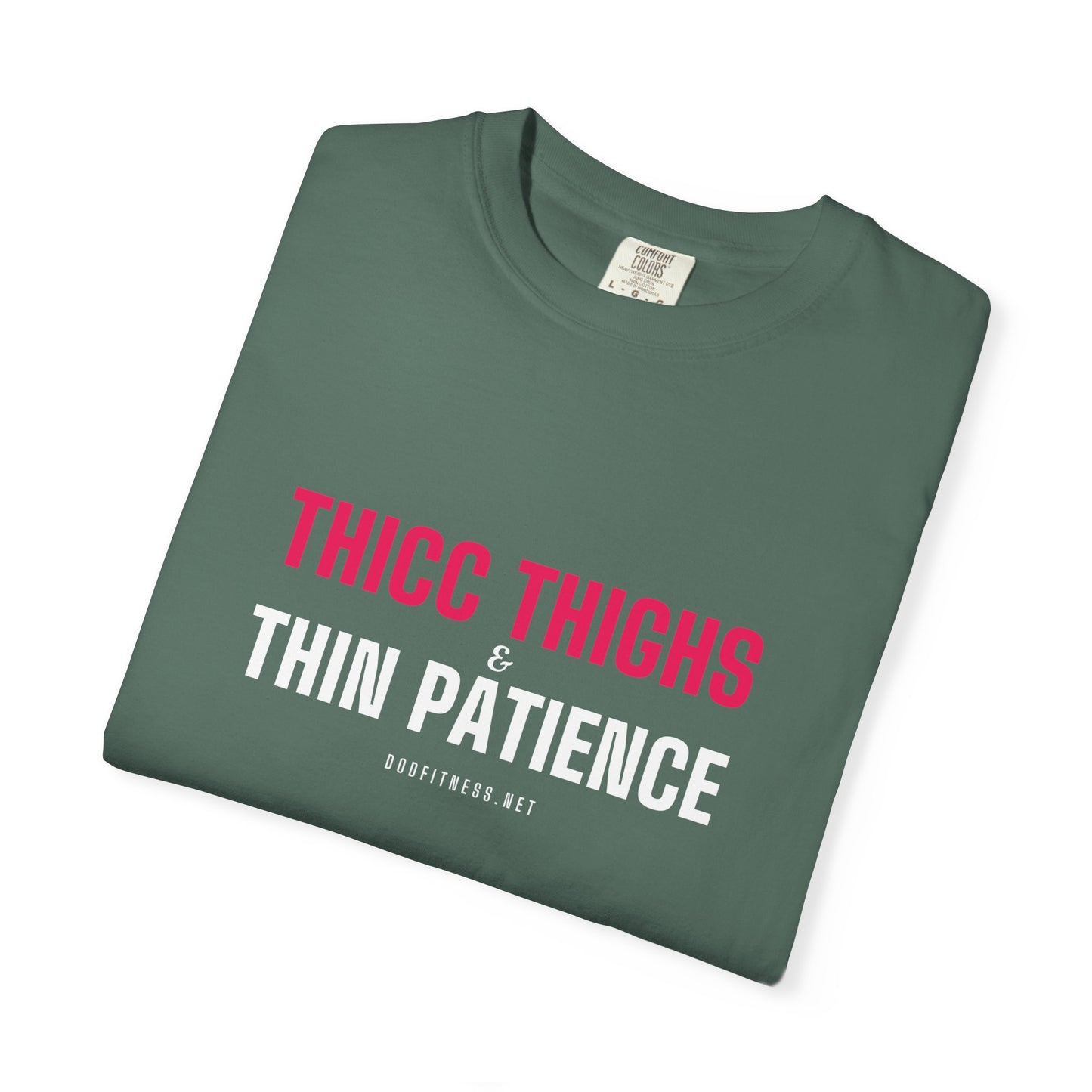 DoD Fitness - Thicc Thighs Men's Tee