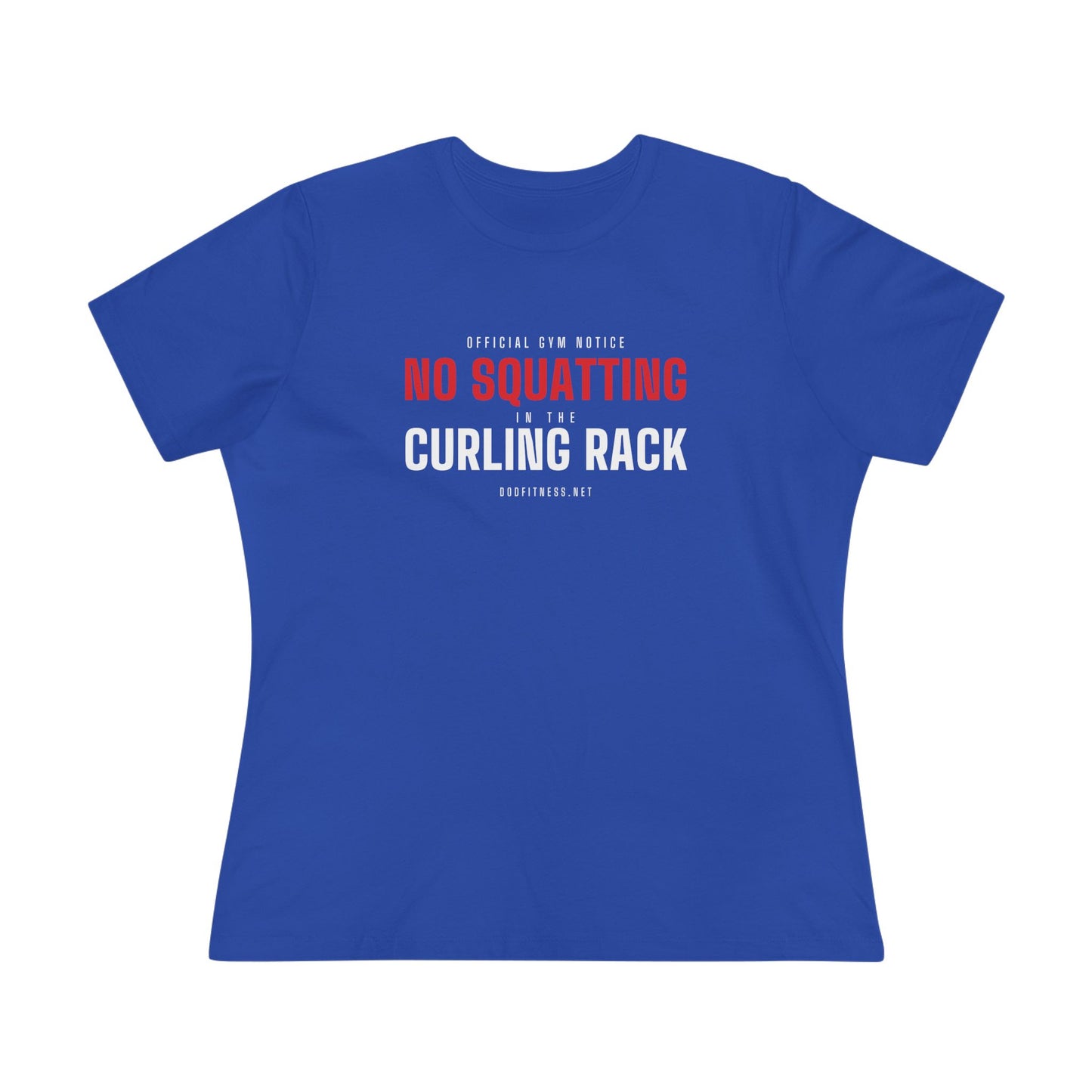 DoD Fitness - Curling Rack Women's Tee