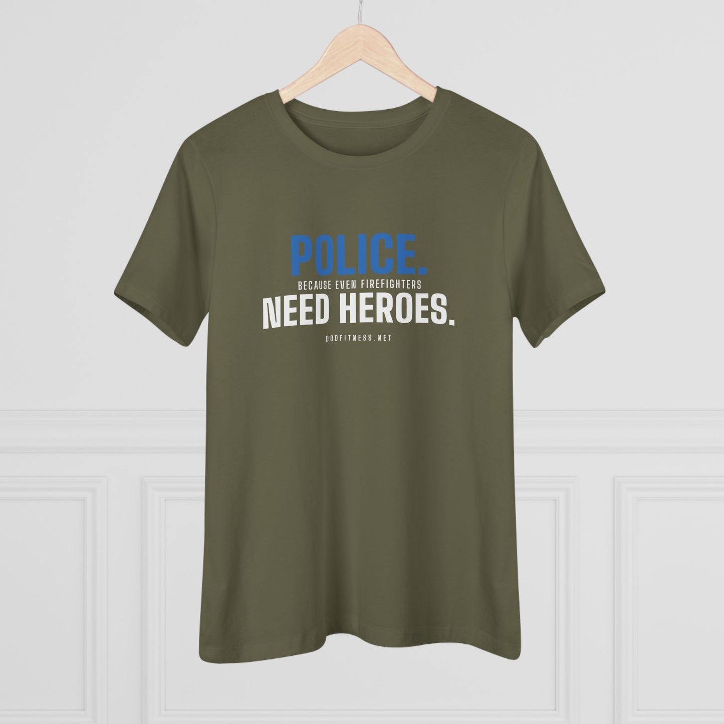 DoD Fitness - Police Need Heroes Women's Tee