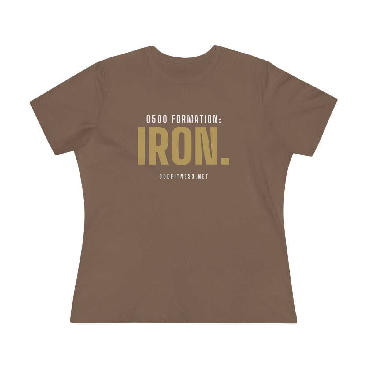 0500 Formation women's tee - funny gym shirt by DoD Fitness