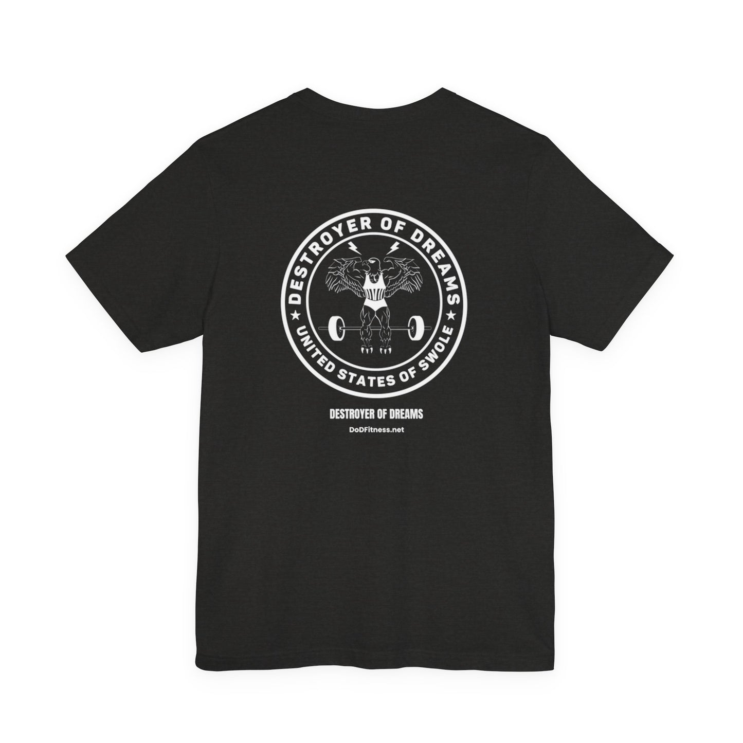 Big Weights men's tee - funny gym shirt by DoD Fitness