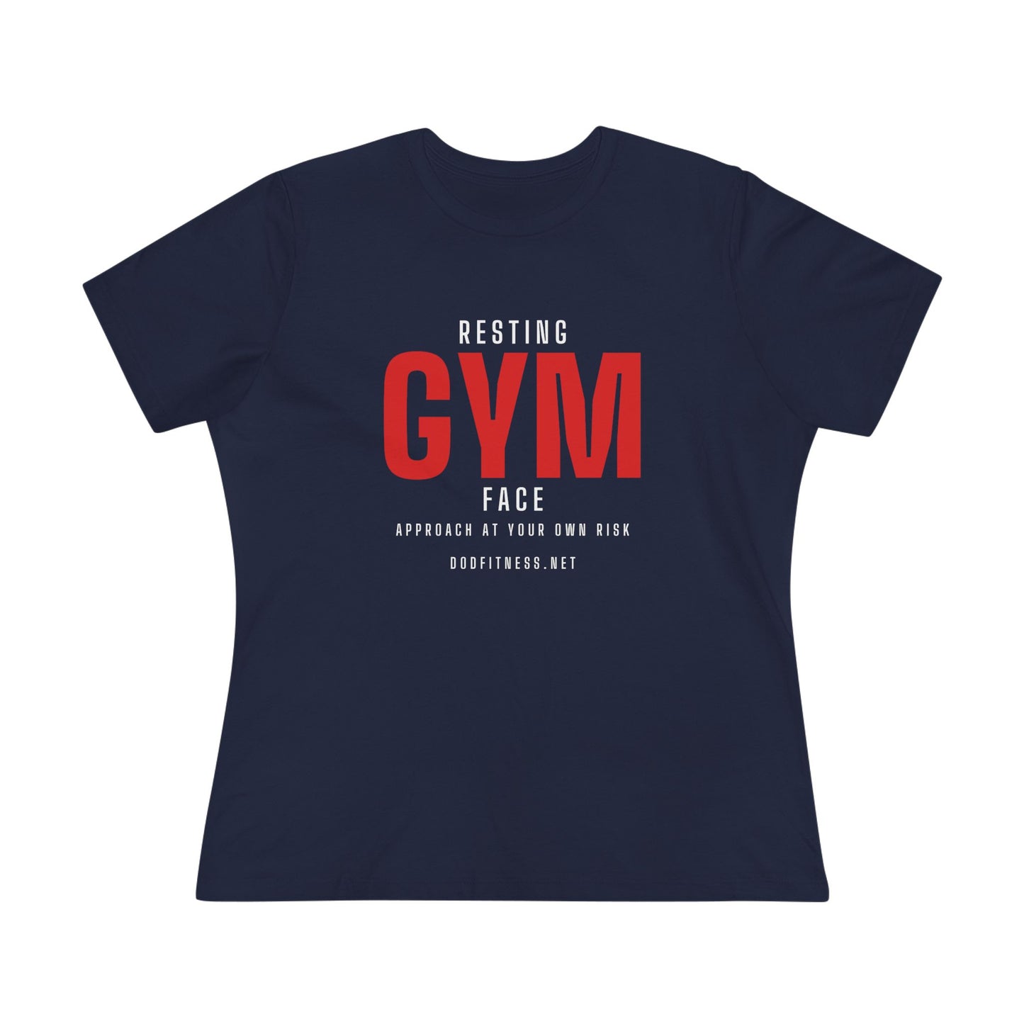 DoD Fitness - Resting Gym Face Women's Tee