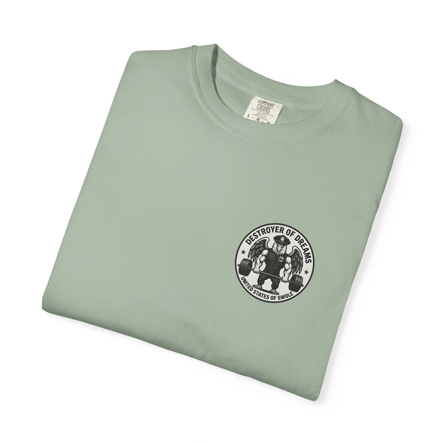 Thin Blue Line men's tee - funny gym shirt by DoD Fitness