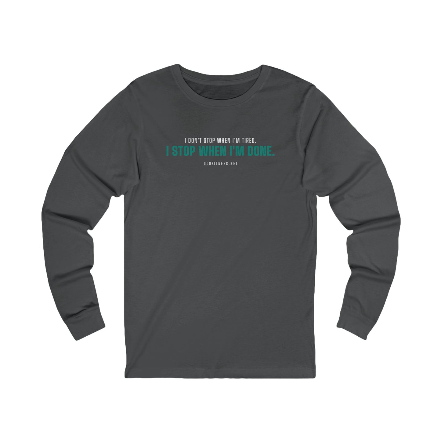 DoD Fitness - Tired Long Sleeve