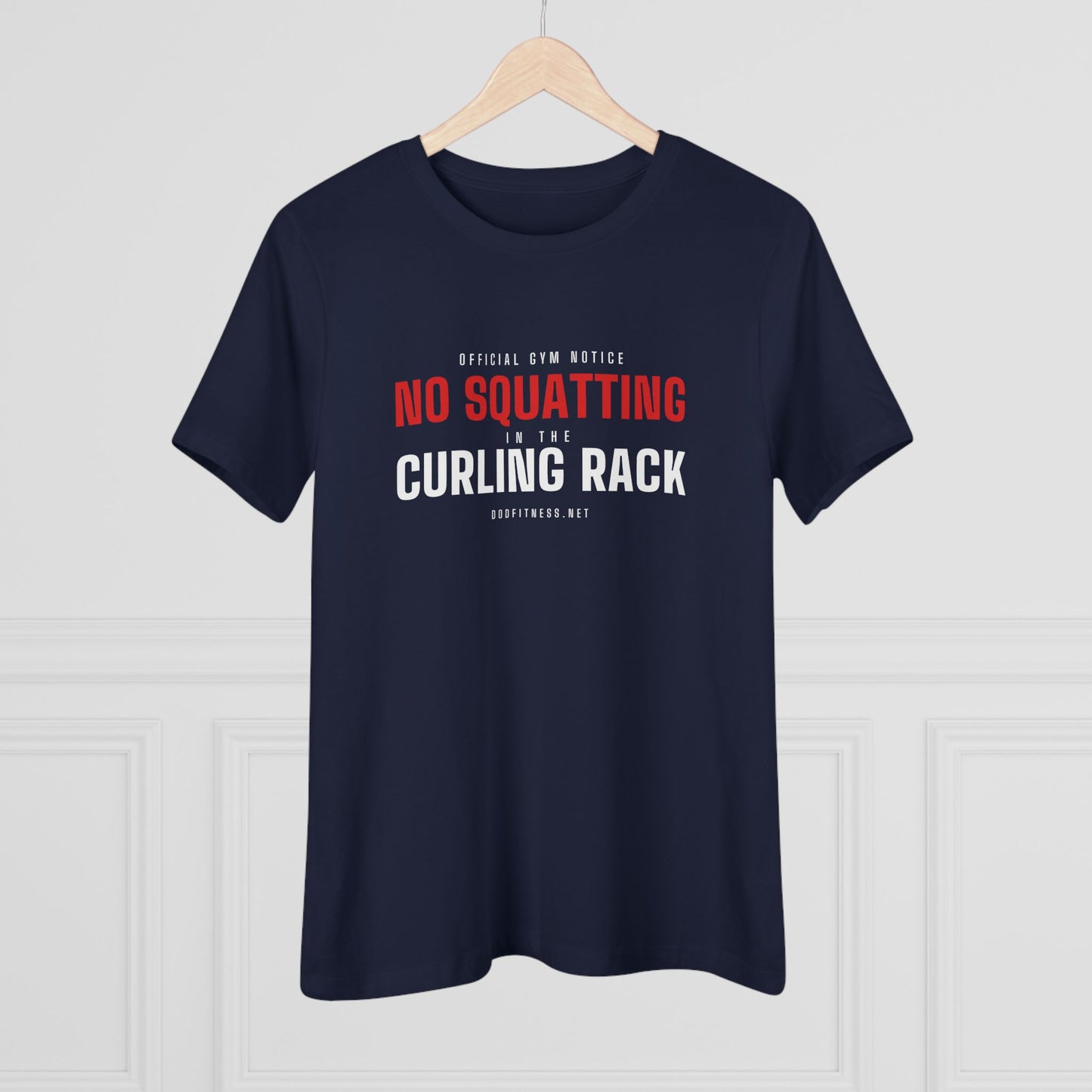 DoD Fitness - Curling Rack Women's Tee