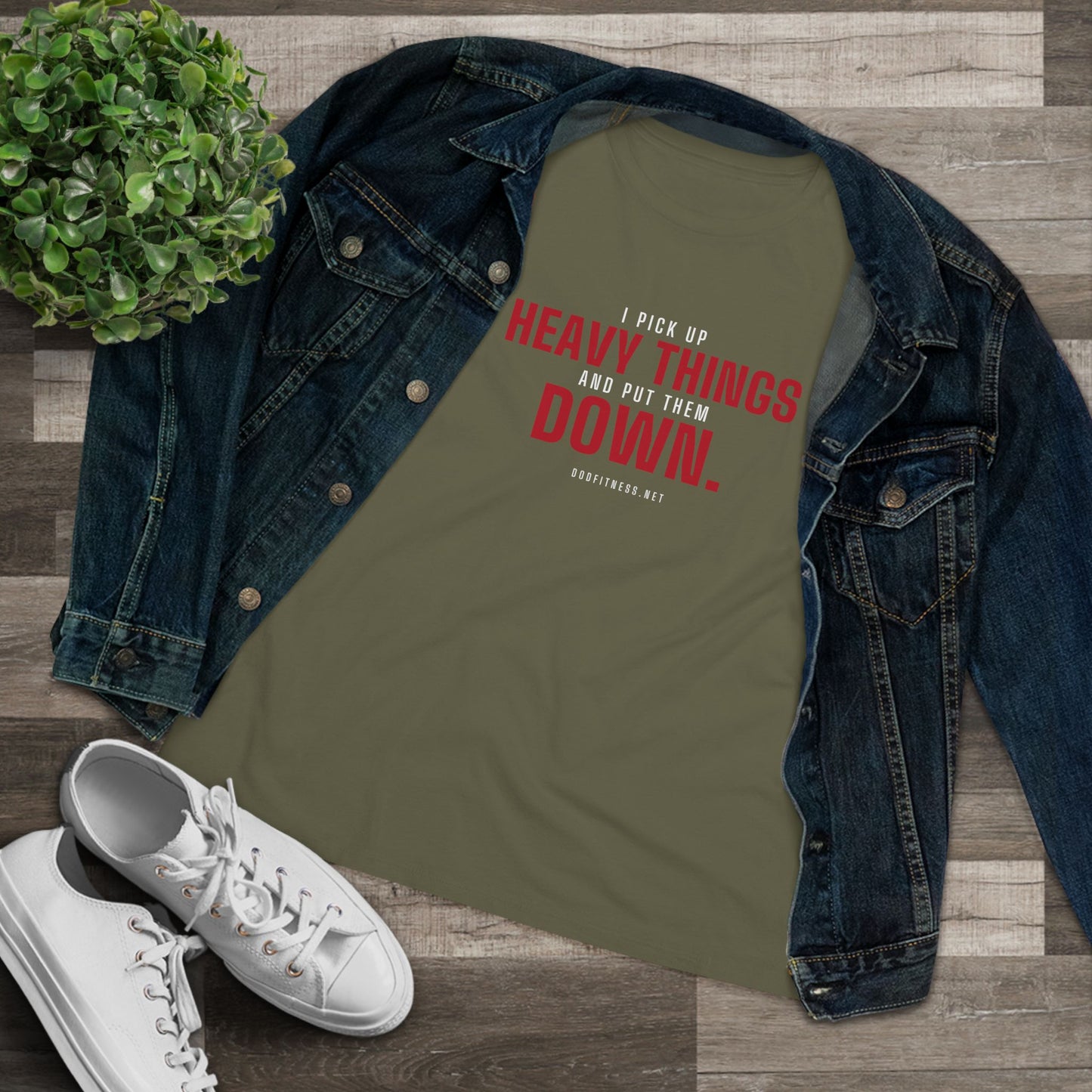 DoD Fitness - Heavy Things Women's Tee