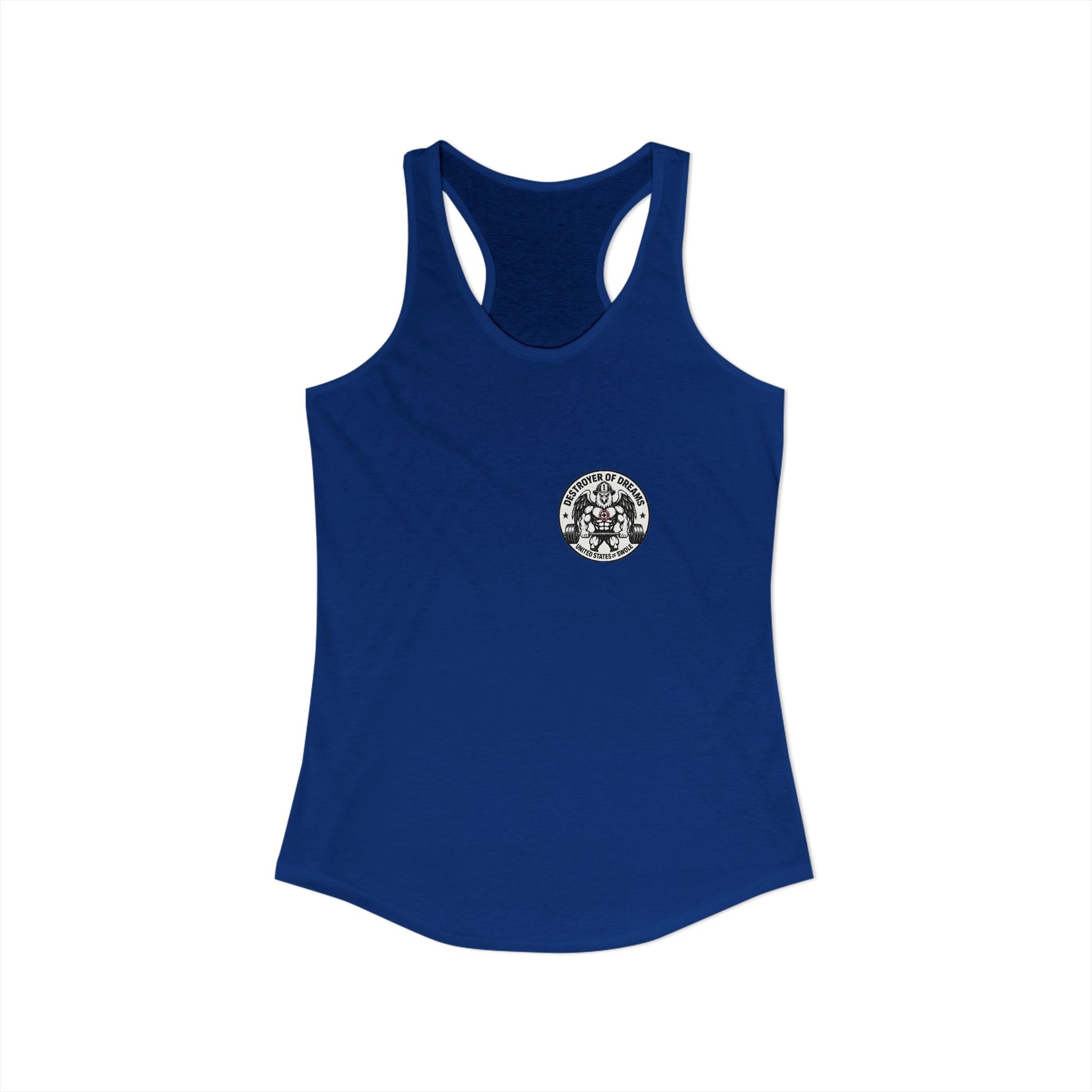 Thin Red Line women's tank - funny gym shirt by DoD Fitness