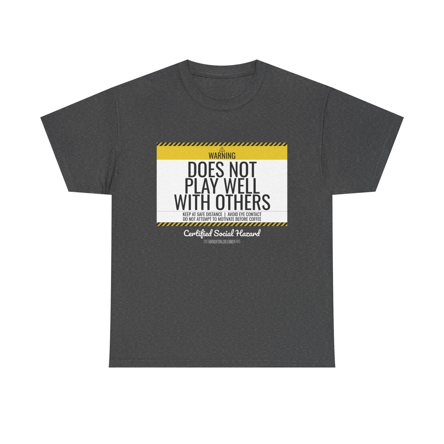 DoD Fitness - Warning Label Women's Tee